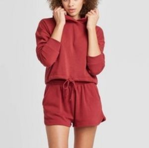 Colsie cropped lounge sweatshirt